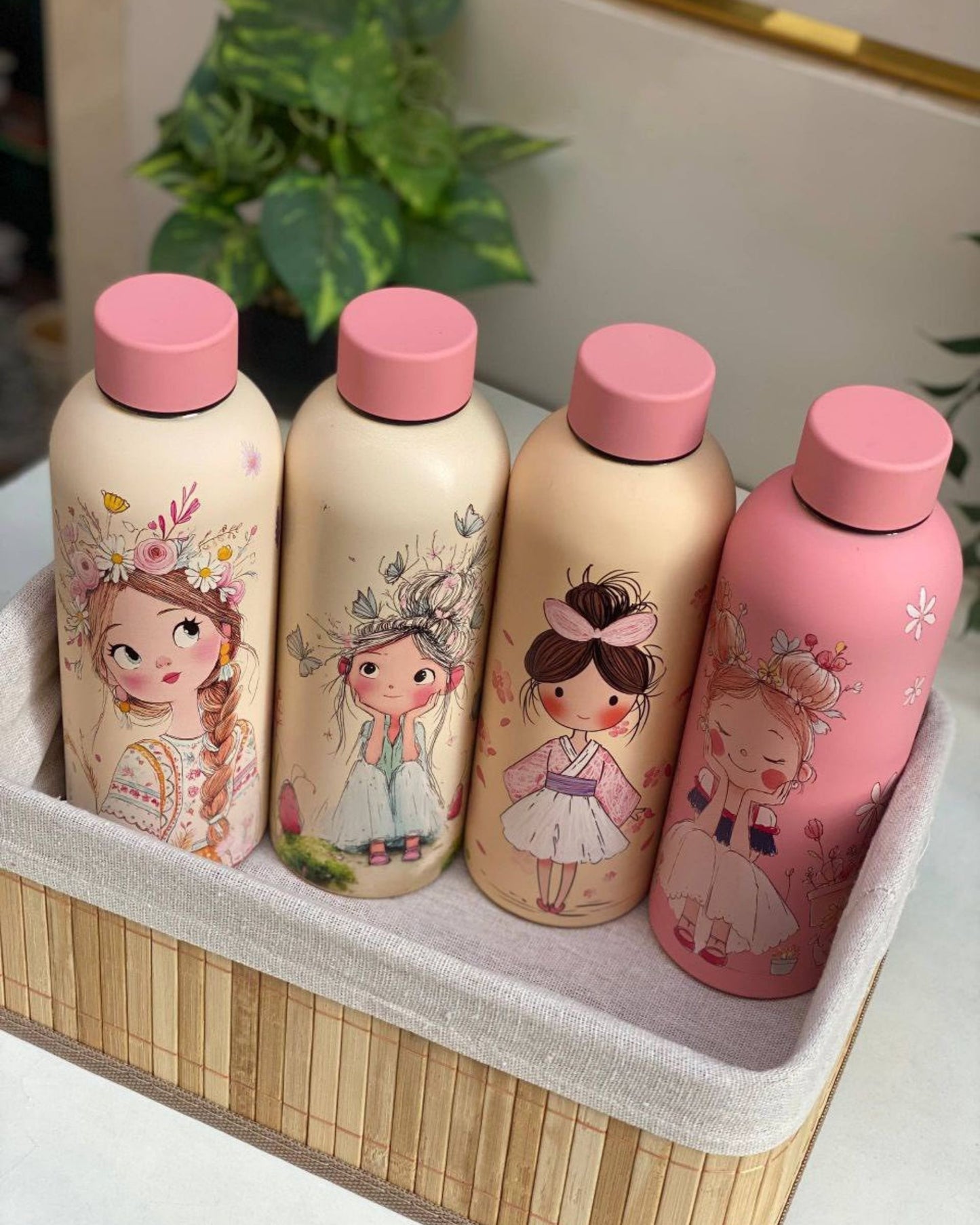 زجاجة حراري 500 مل - رسمة بنت