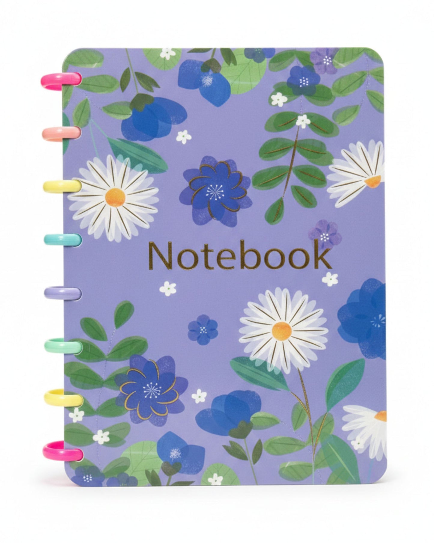 نوت بوك ورد سلك ألوان - بنفسجي