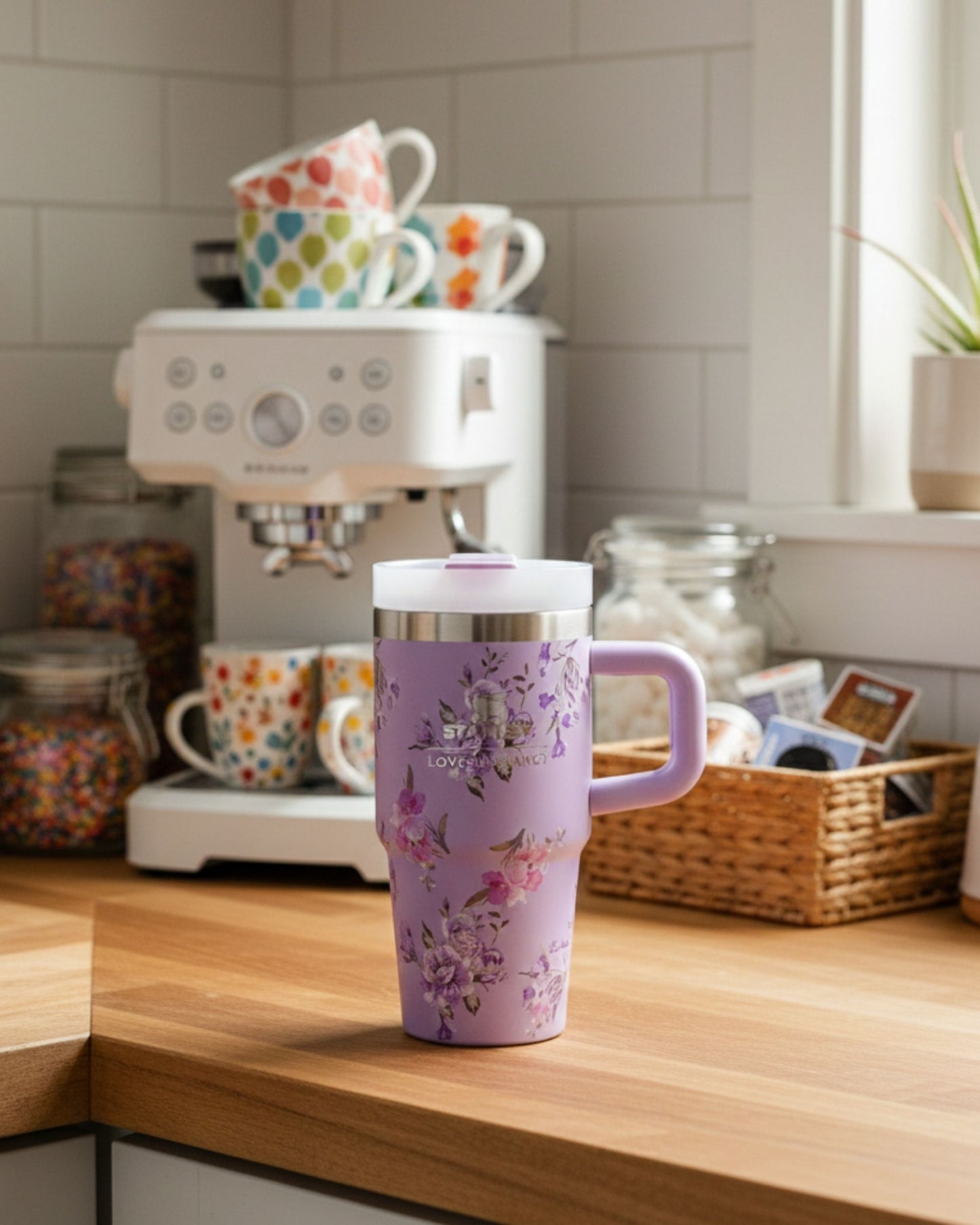 مج حراري ستانلي - فلوري بنفسجي