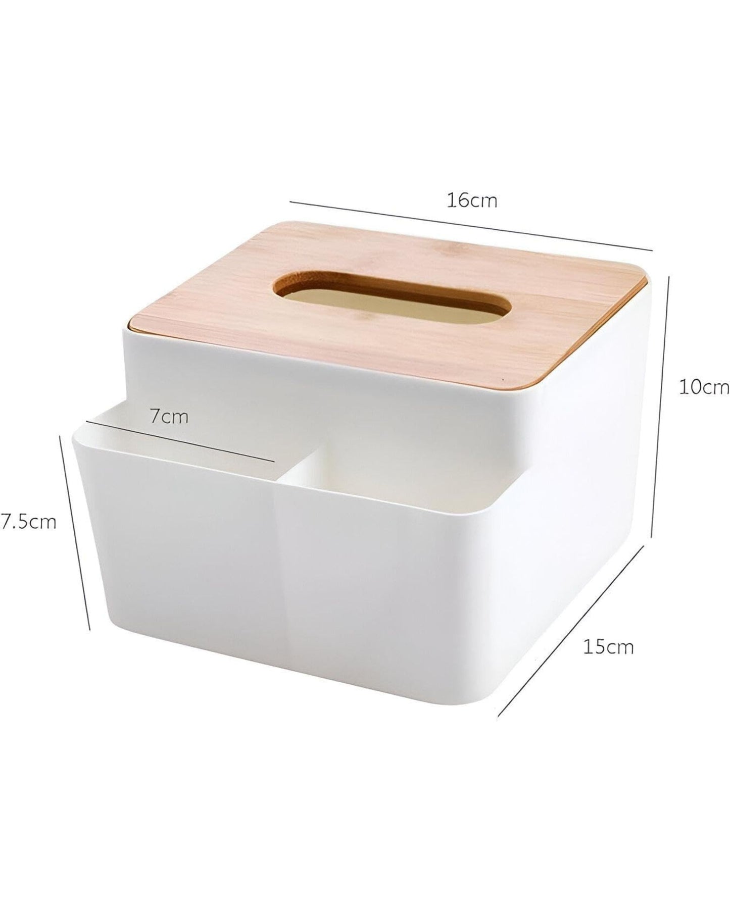 علبة مناديل ومنظم