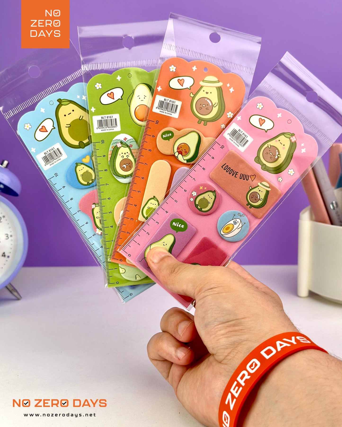 ستيكي نوت أفوكادو - برتقالي