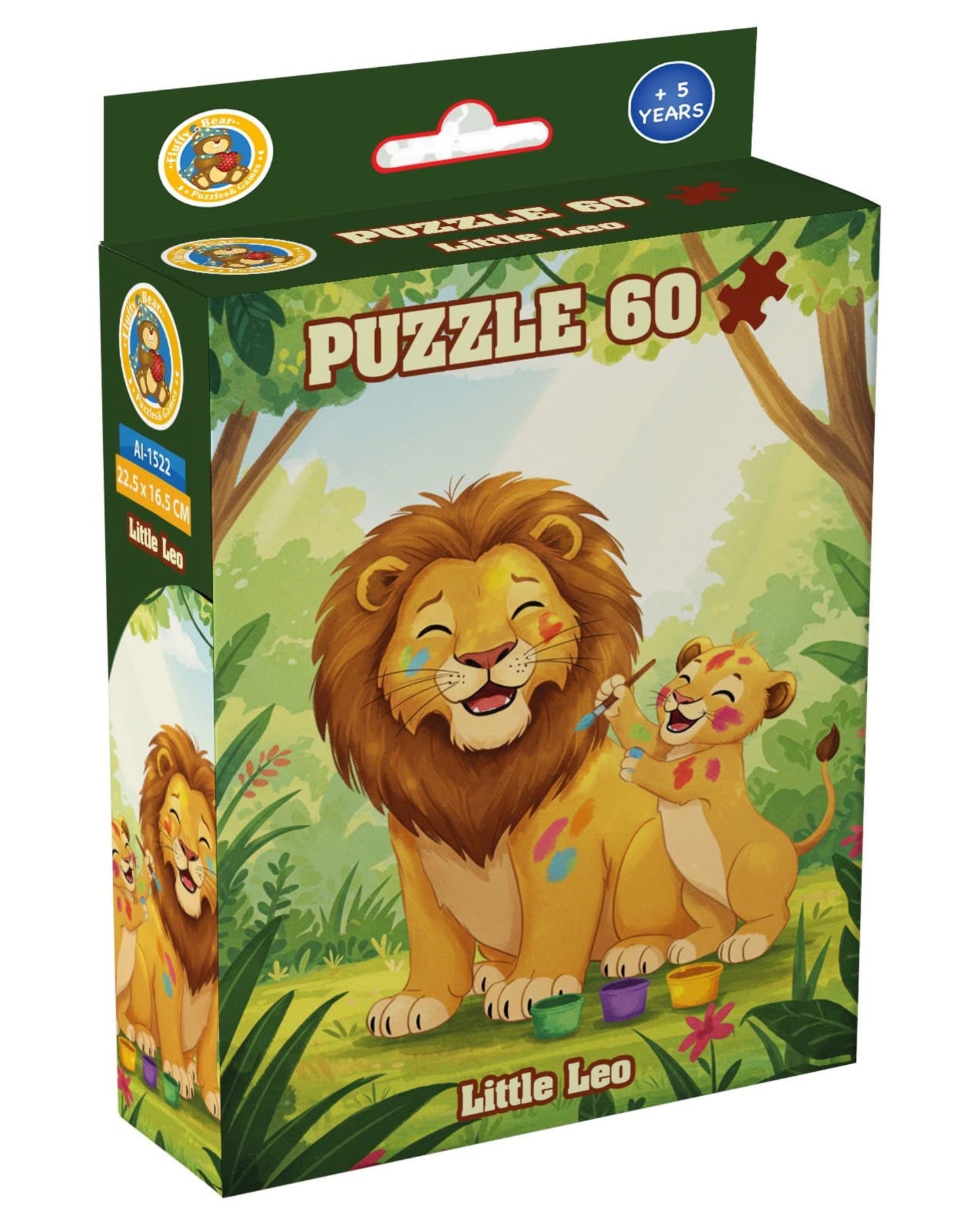 بازل 60 قطعة - أسد