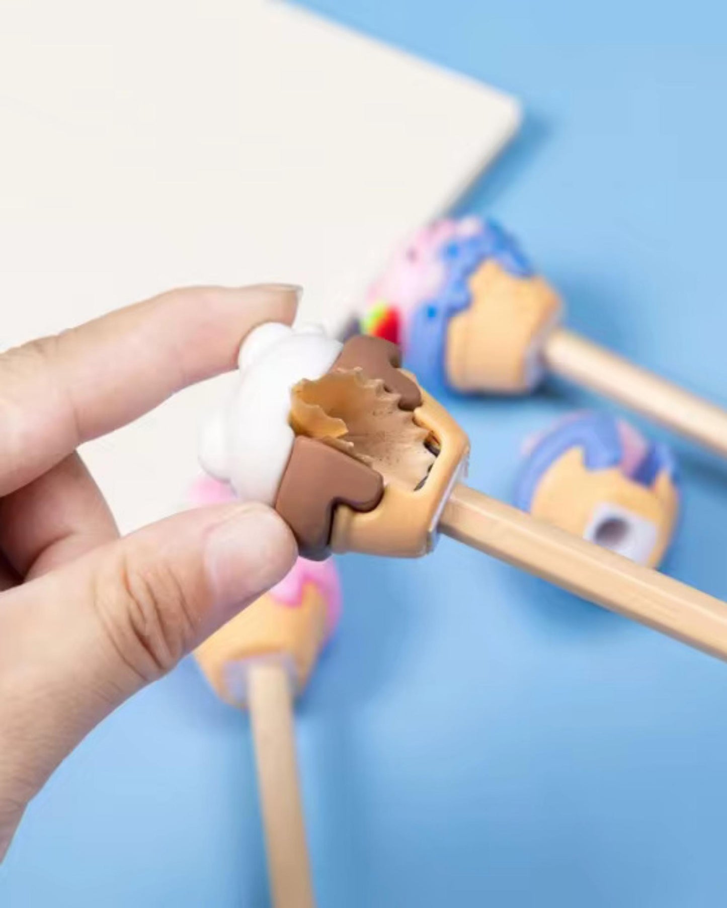 براية ثلاثية الأبعاد - أشكال آيس كريم