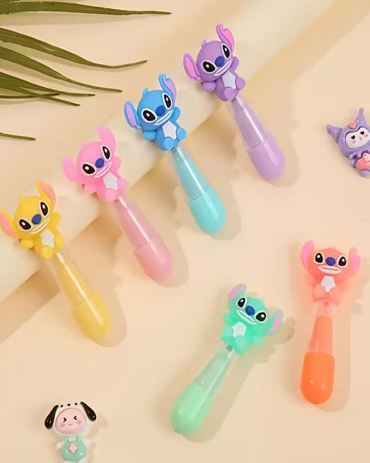 طقم أقلام هايلايتر 6 ألوان - ستيتش