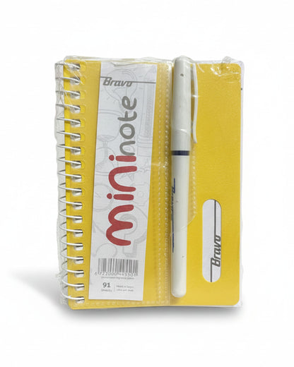 ميني نوت بوك سلك مع قلم