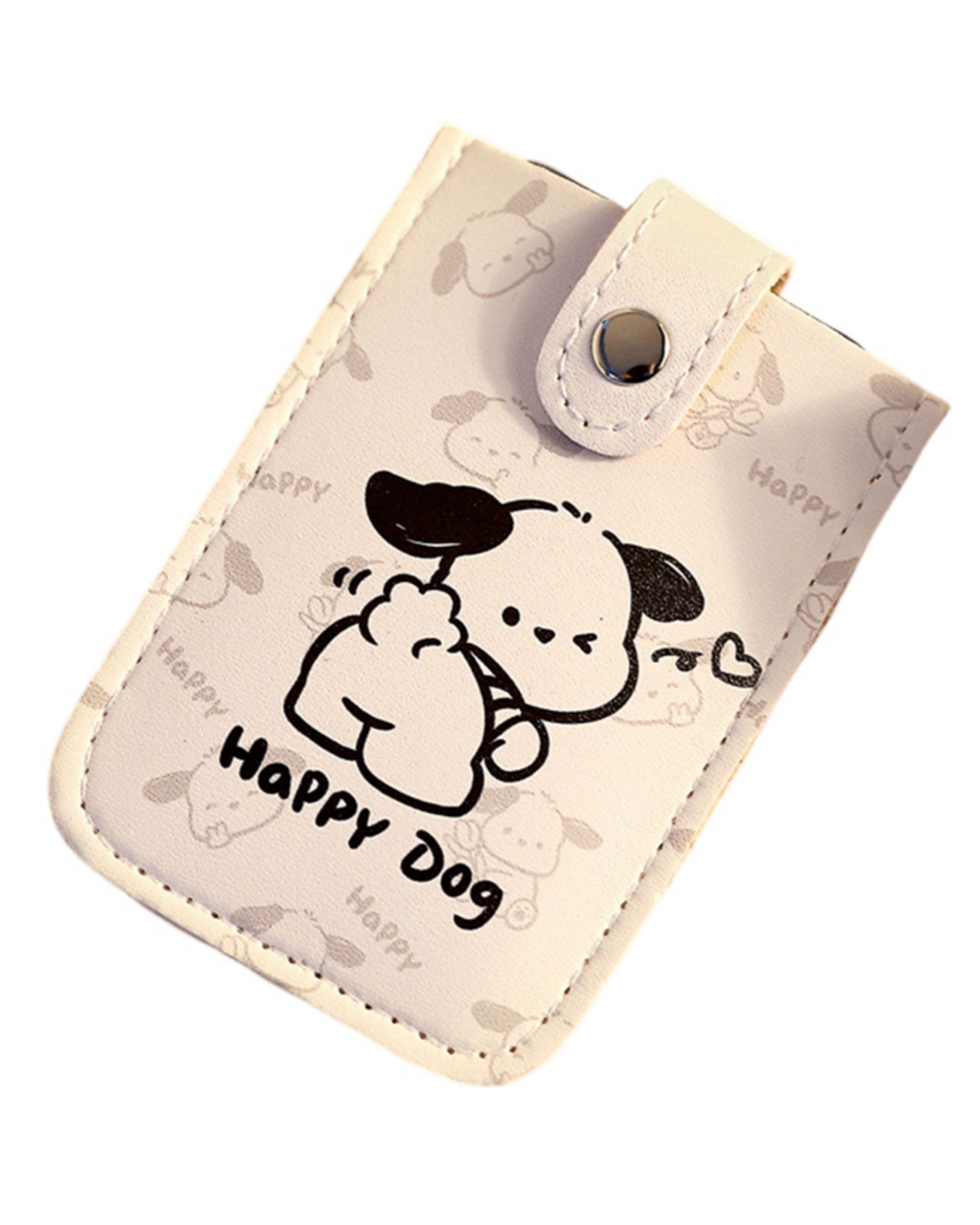 محفظة كروت جلد - Happy Dog