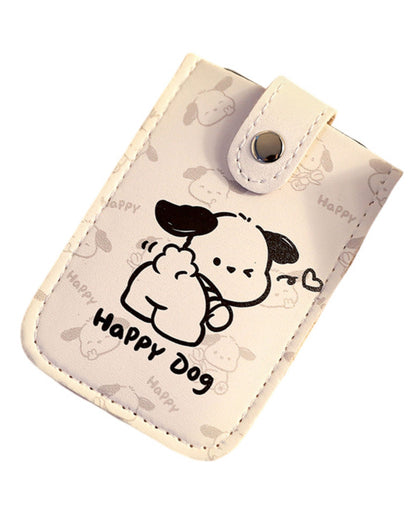 محفظة كروت جلد - Happy Dog