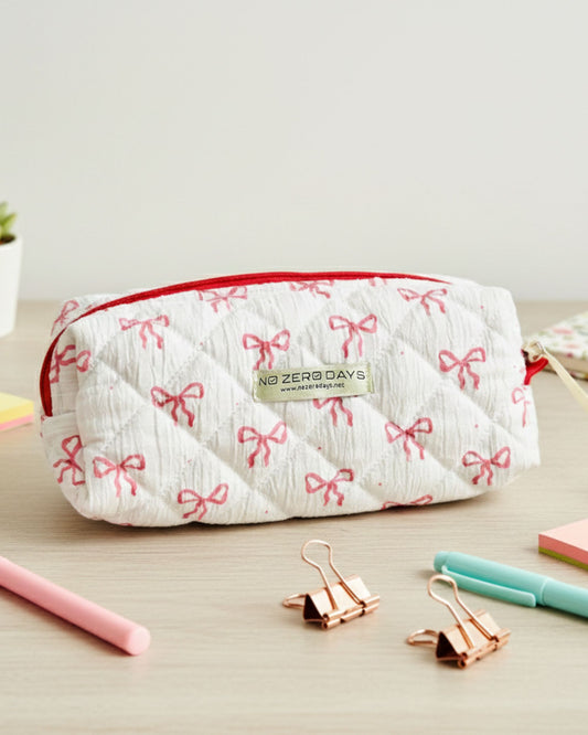 مقلمة قماش مبطنة - فيونكات