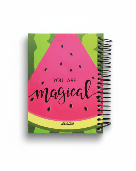 كشكول سلك هارد كفر 100 ورقة - صغير