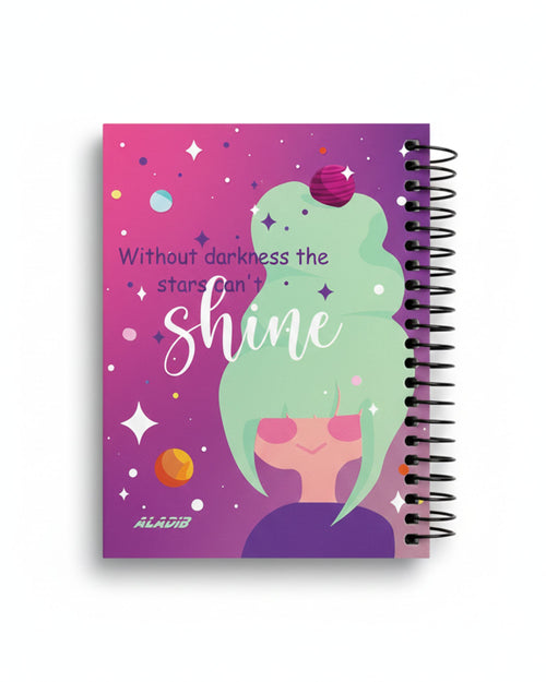 كشكول سلك هارد كفر 100 ورقة - صغير