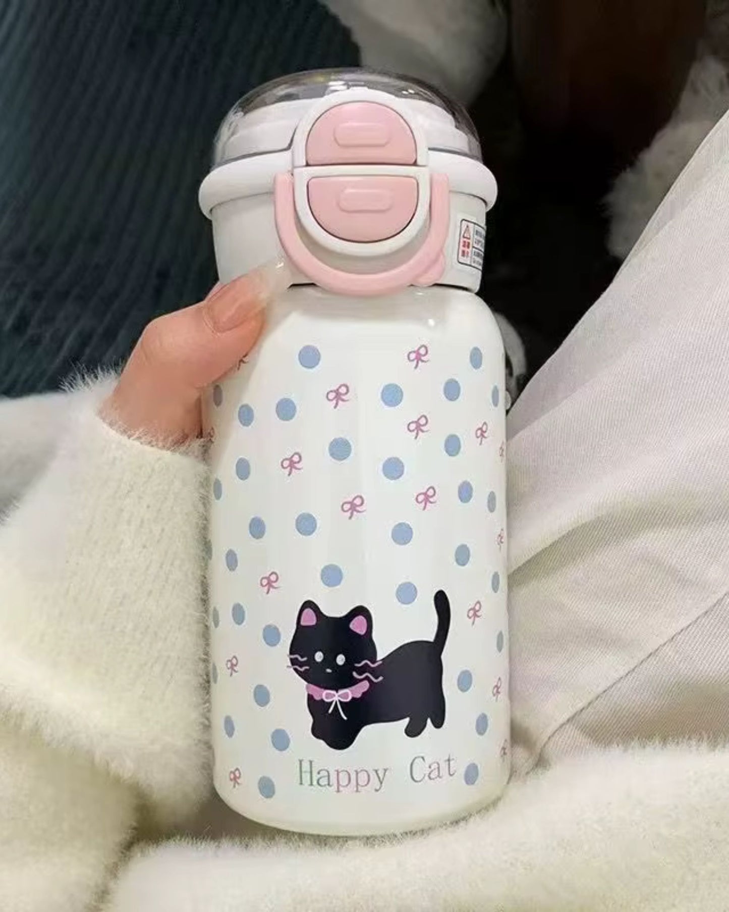 مج حراري 500 مل - شكل قطة