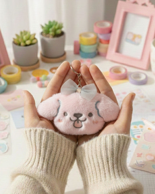 ميدالية فرو كاواي - بينك