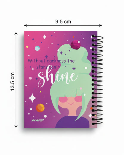 كشكول سلك هارد كفر 100 ورقة - صغير