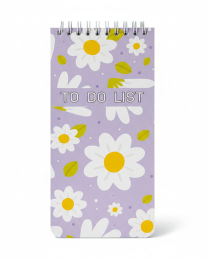 نوتة to do list طويلة - أشكال ورود