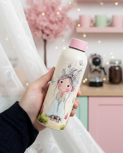 زجاجة حراري 500 مل - رسمة بنت