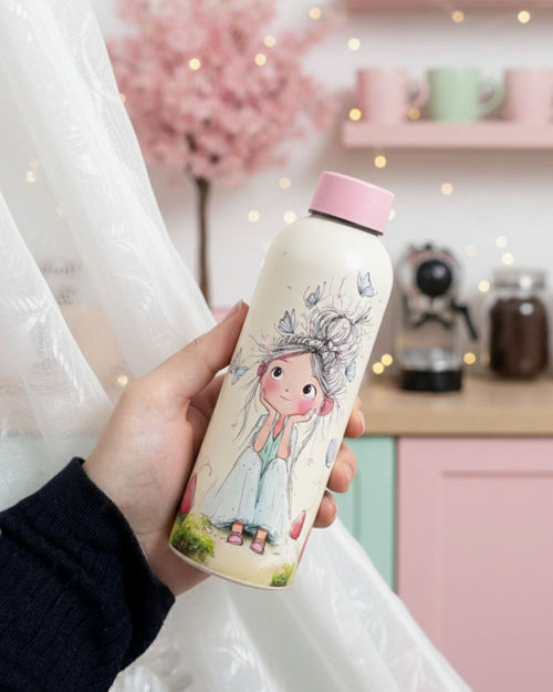 زجاجة حراري 500 مل - رسمة بنت