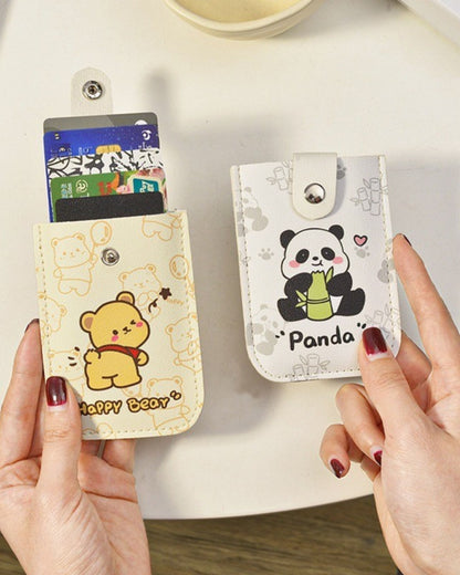 محفظة كروت جلد - باندا