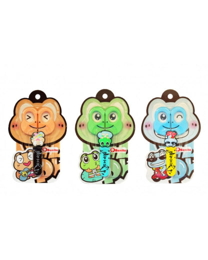 مقص بغطاء تصميم كرتوني - أخضر