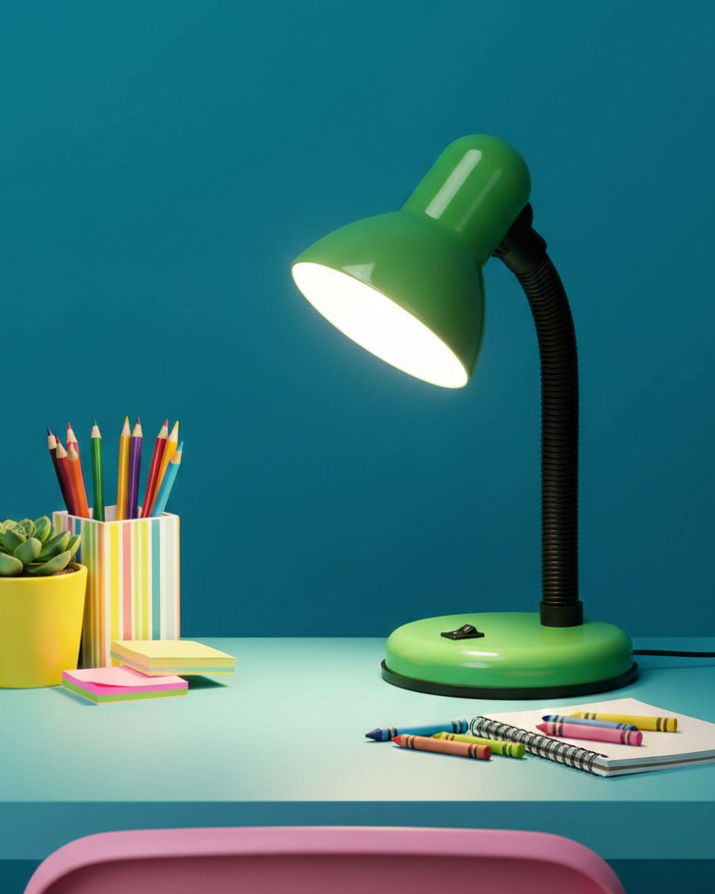 أباجورة مكتب - أخضر