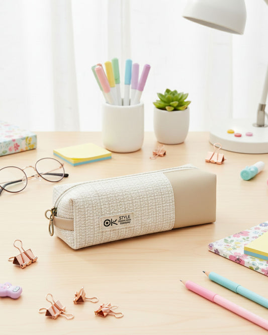 مقلمة قطيفة كلاسيك - أوف وايت