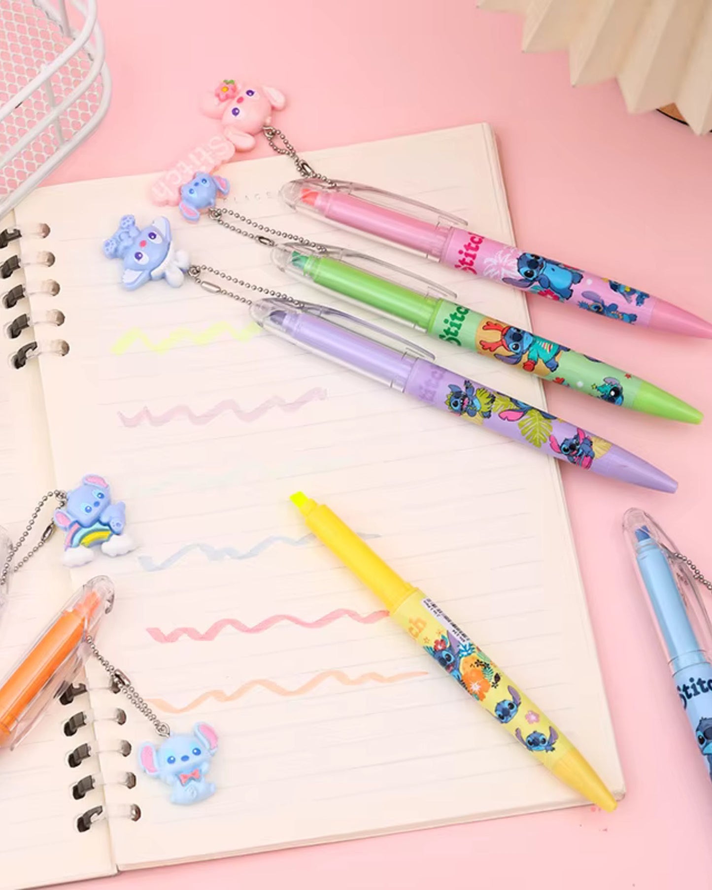 قلم ستيتش 2*1 - قلم جيل وهايلايتر