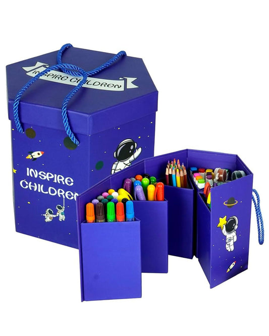 شنطة ألوان 83 قطعة - فضاء