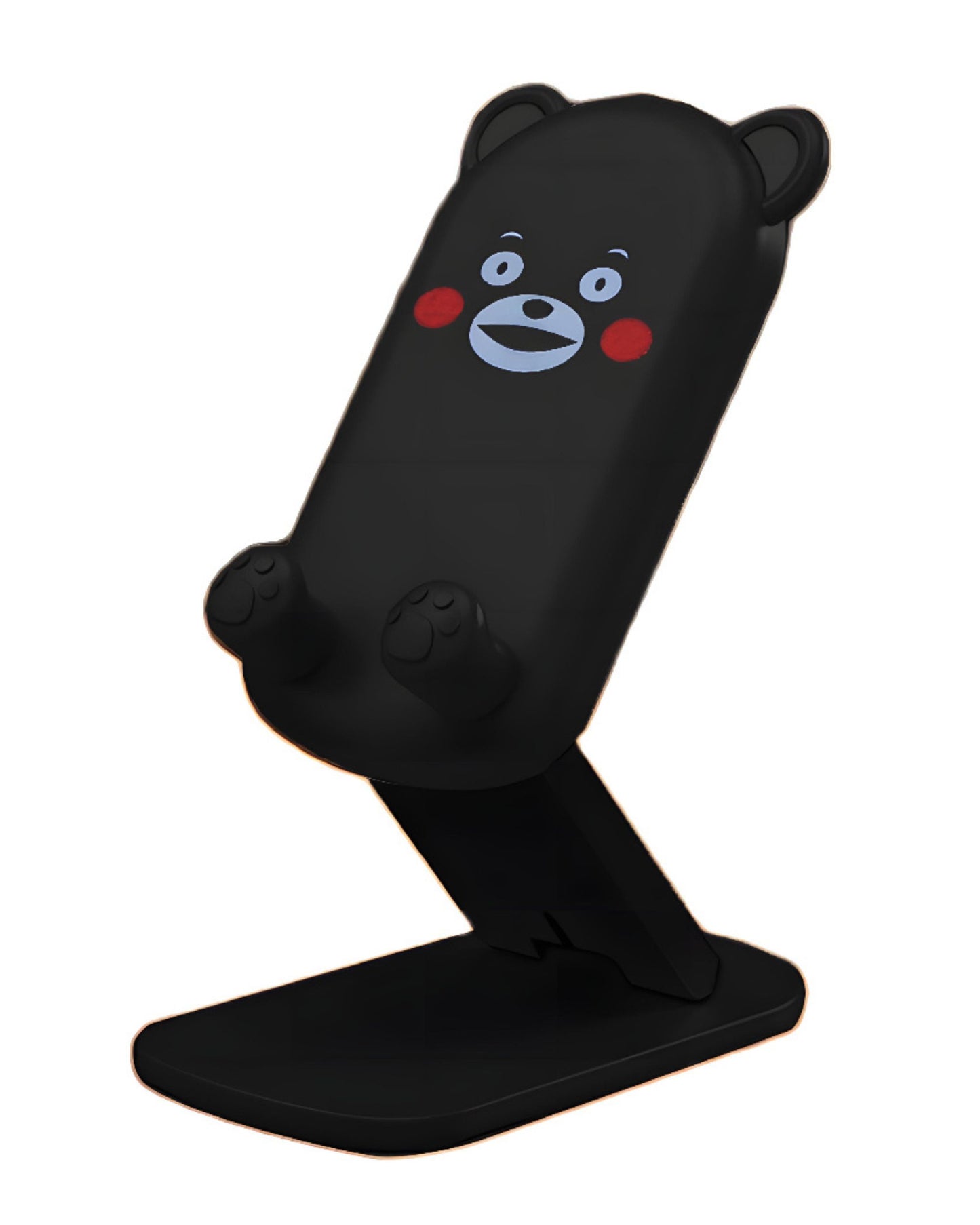 ستاند موبايل للمكتب - شكل دب أسود