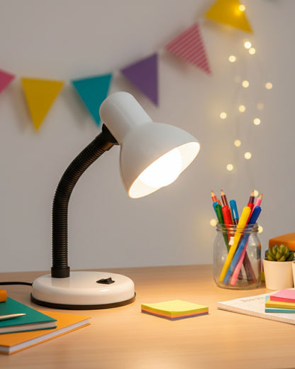 أباجورة مكتب - أبيض