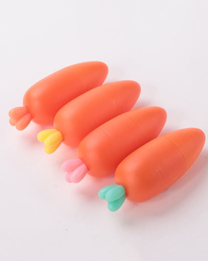 مقلمة أقلام هايلايتر 4 ألوان - جزرة