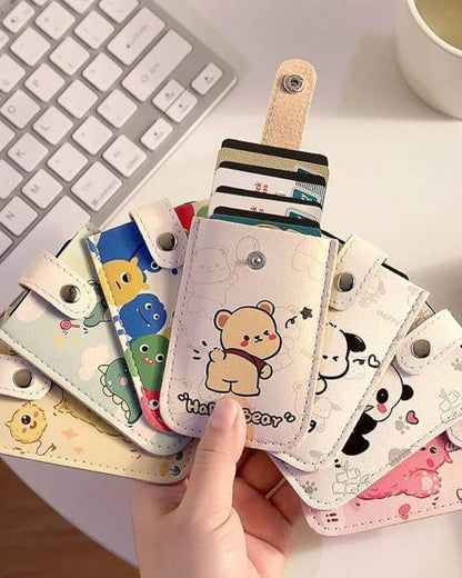 محفظة كروت جلد - باندا