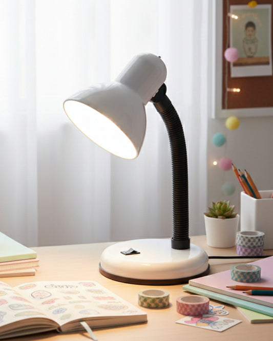 أباجورة مكتب - أبيض