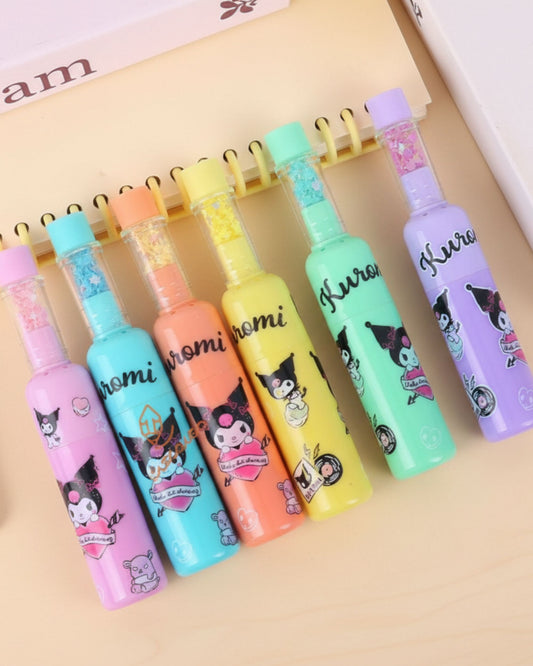 مقلمة أقلام هايلايتر 6 ألوان - كورومي