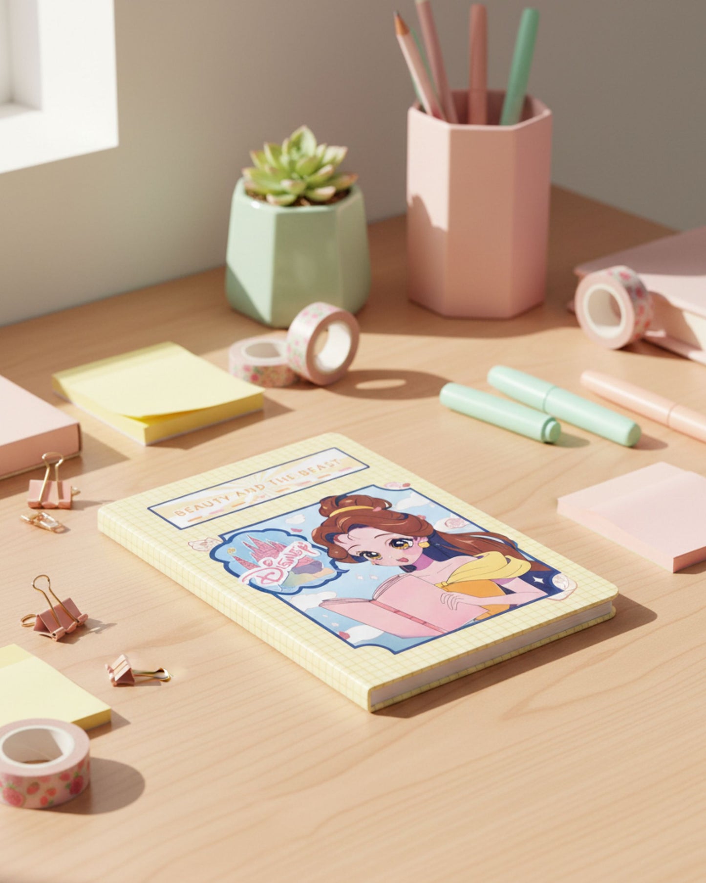 نوت بوك أميرات ديزني بأستيك - A5