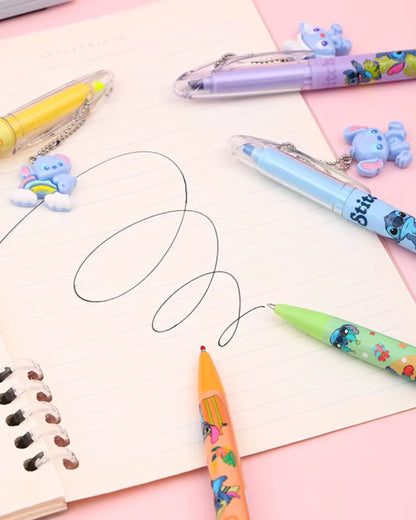 قلم ستيتش 2*1 - قلم جيل وهايلايتر