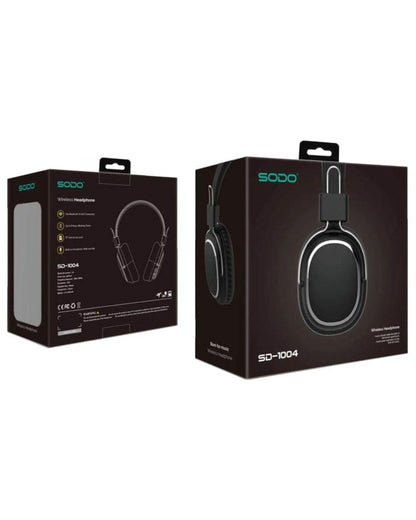 هيدفون بلوتوث Sodo 1004 - أسود