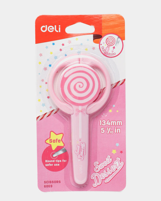 مقص شكل مصاصة deli