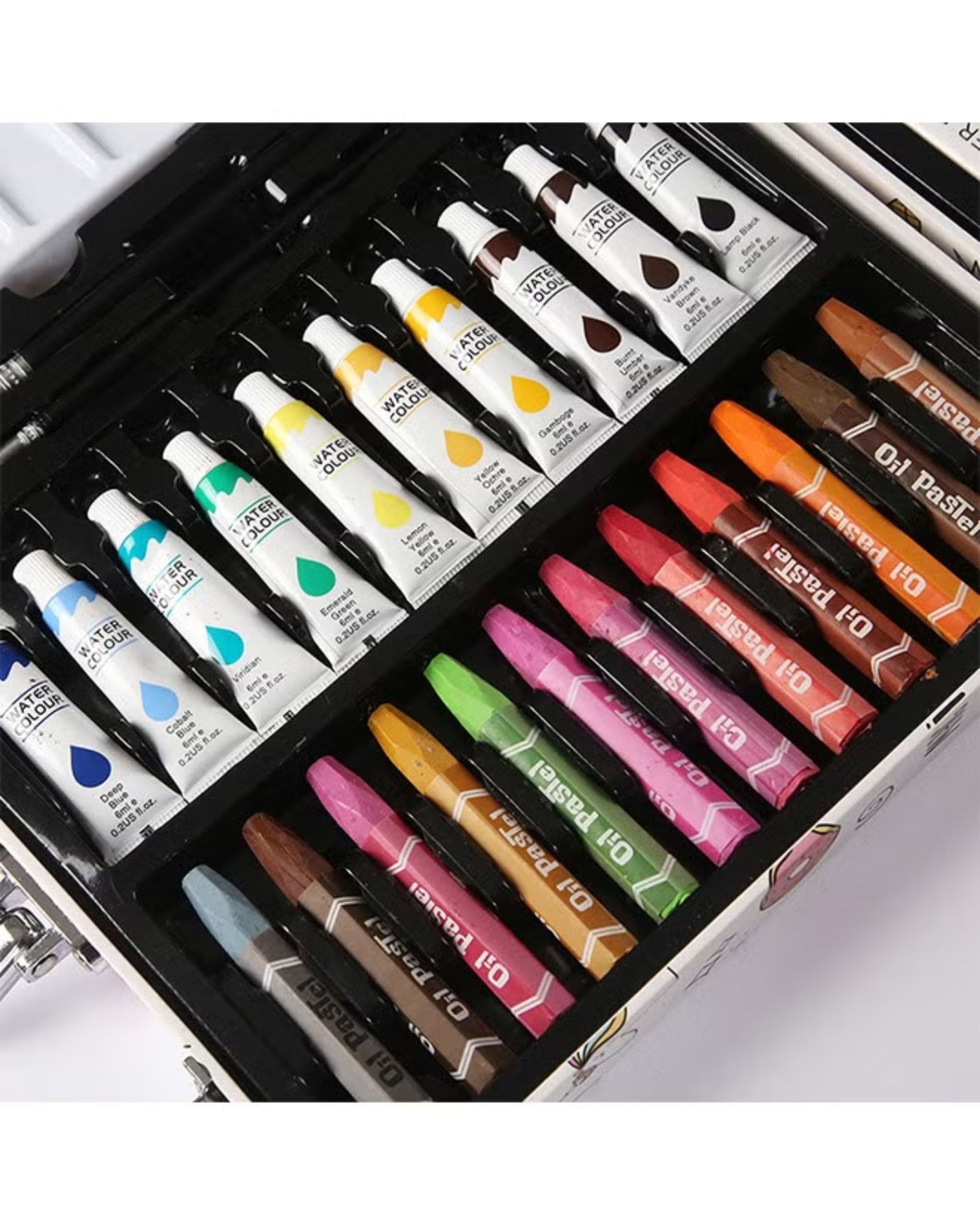 شنطة ألوان معدن 53 قطعة - فضاء