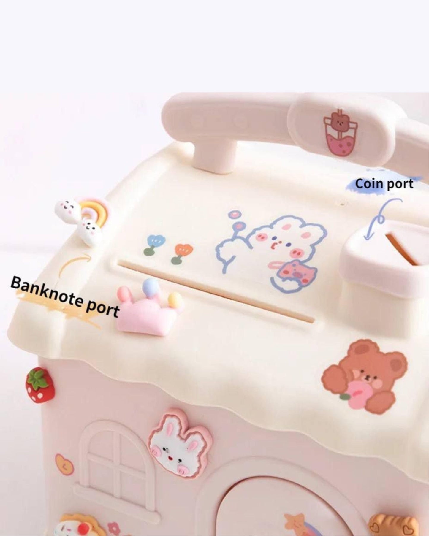 حصالة كبيرة شكل بيت