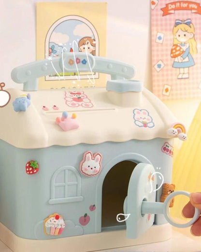 حصالة كبيرة شكل بيت