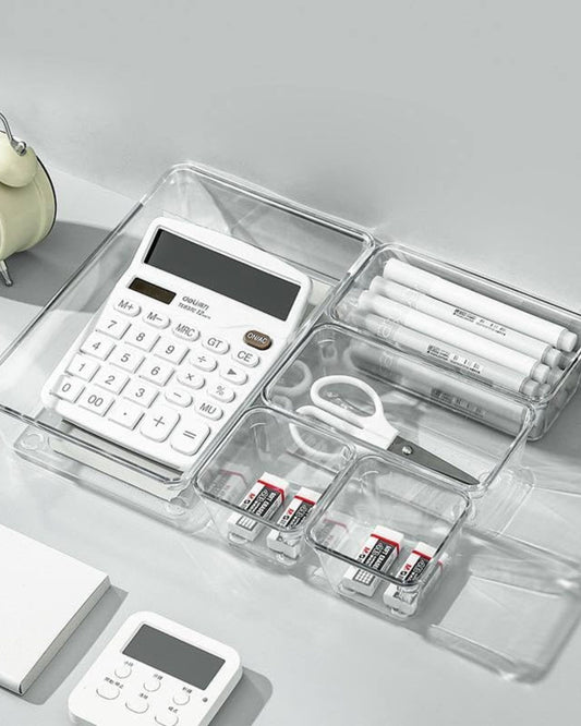 منظم أكريليك شفاف 7*1