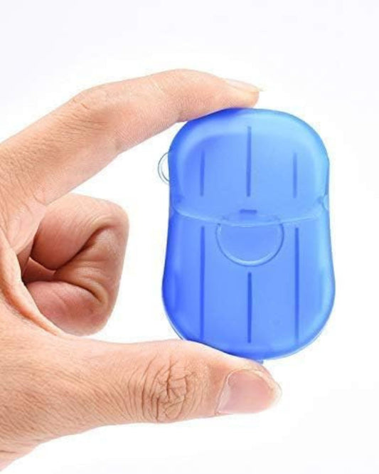 علبة شرائح صابون محمولة