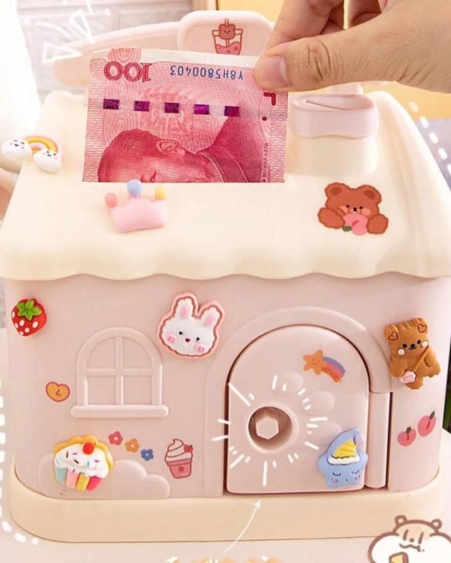 حصالة كبيرة شكل بيت