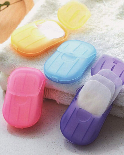 علبة شرائح صابون محمولة