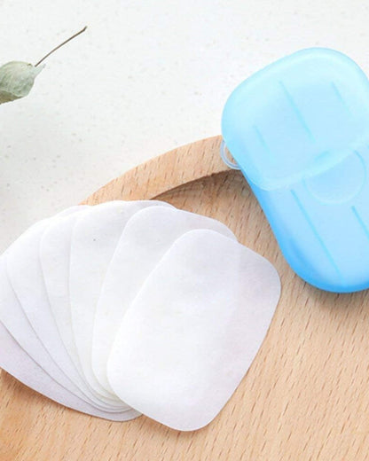 علبة شرائح صابون محمولة