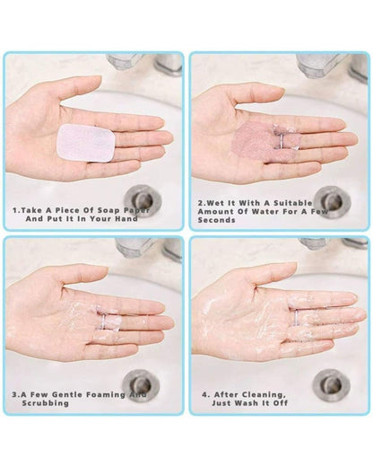 علبة شرائح صابون محمولة