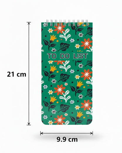 نوتة to do list طويلة - أشكال ورود