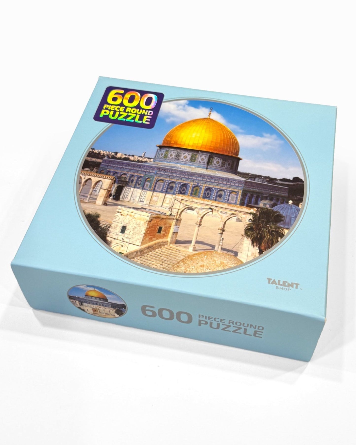 بازل دائري 600 قطعة - قبة الصخرة