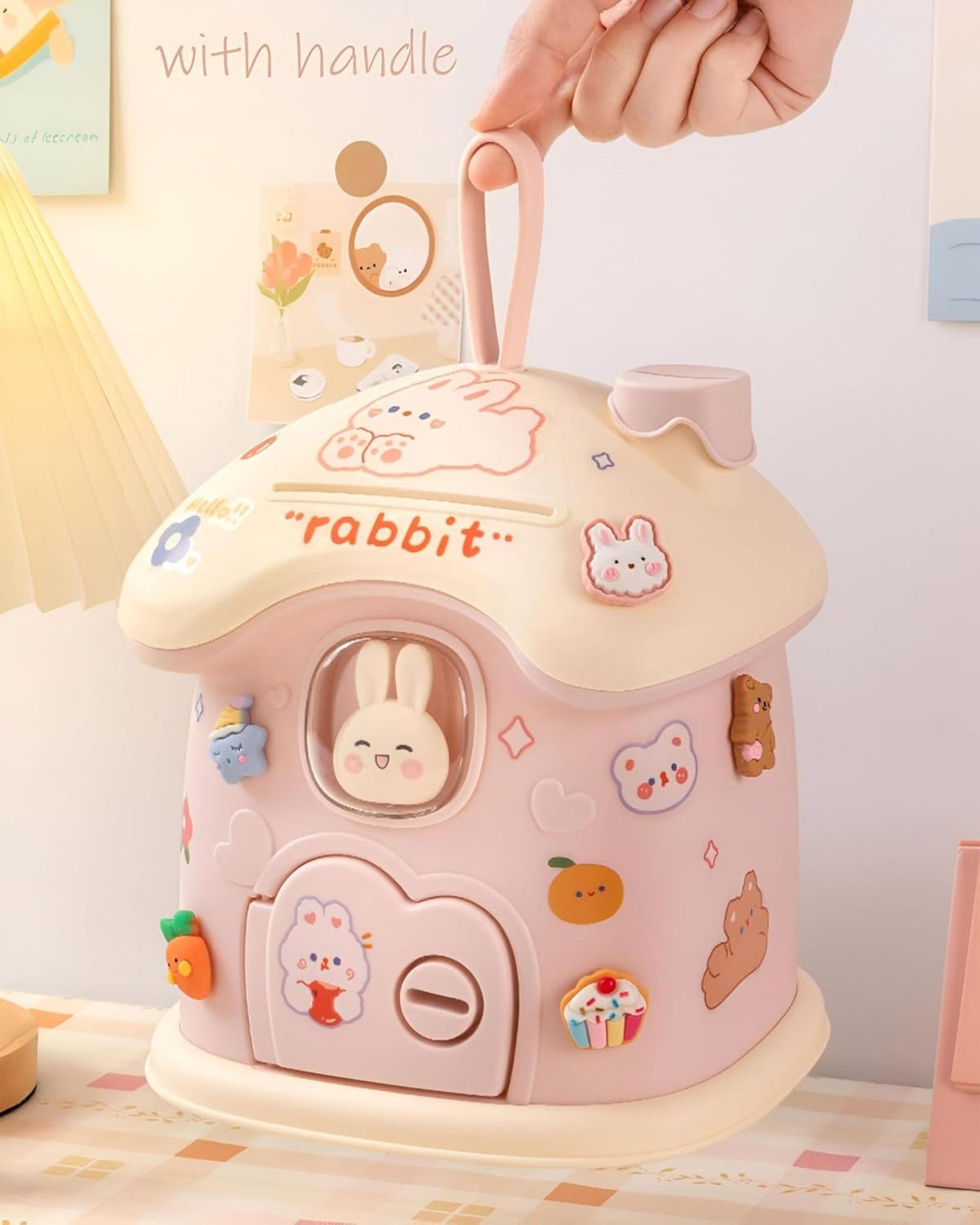 حصالة كبيرة شكل بيت - أرنوب