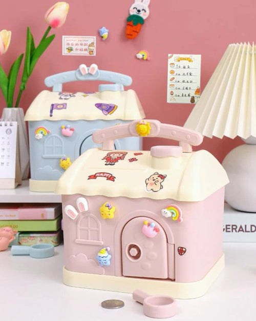 حصالة كبيرة شكل بيت