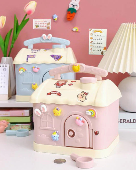 حصالة كبيرة شكل بيت